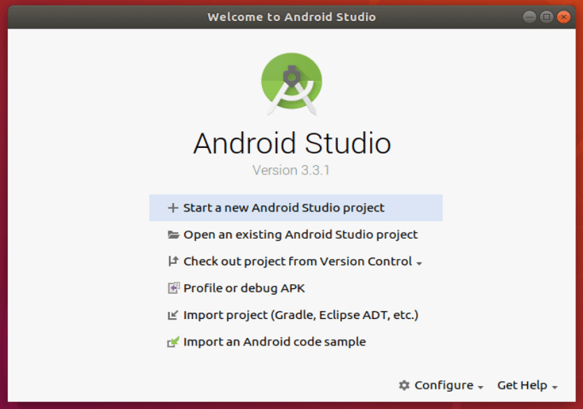 Android studio Witamy
