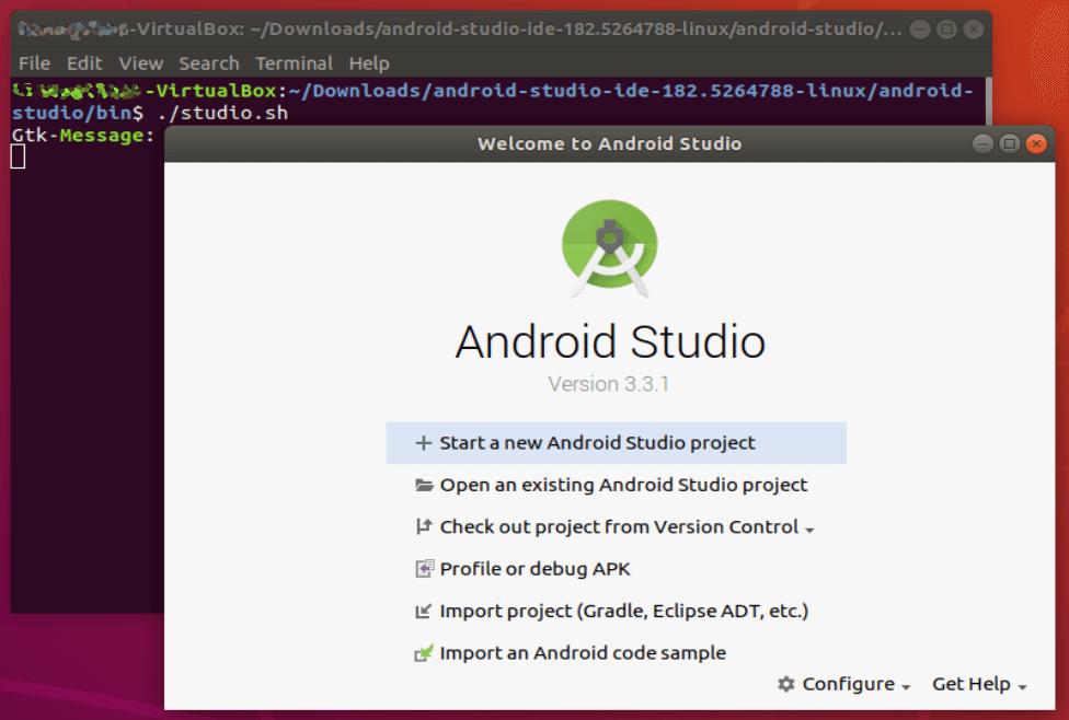 Tervetuloa android studion 2